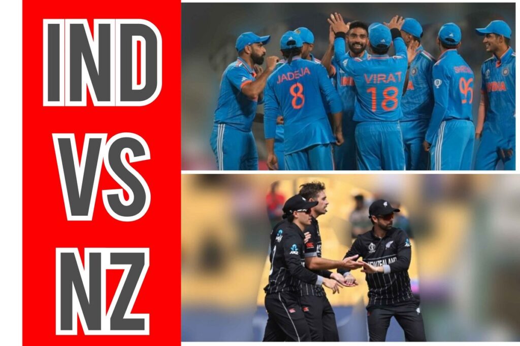 INDIA  vs NEW ZEALAND, Semi-finals, Cricket WC 2023