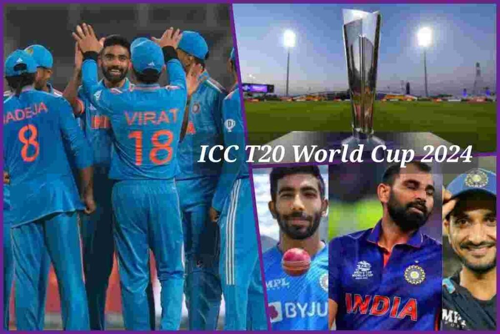 Indian team for T20I world cup 2024